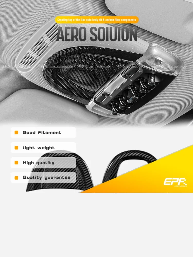 

Car Accessories Fit for Mini Cooper F56 Rear Lights Trim 2Pcs - With SOS Button Interior Styling Upgrade Trim Kit