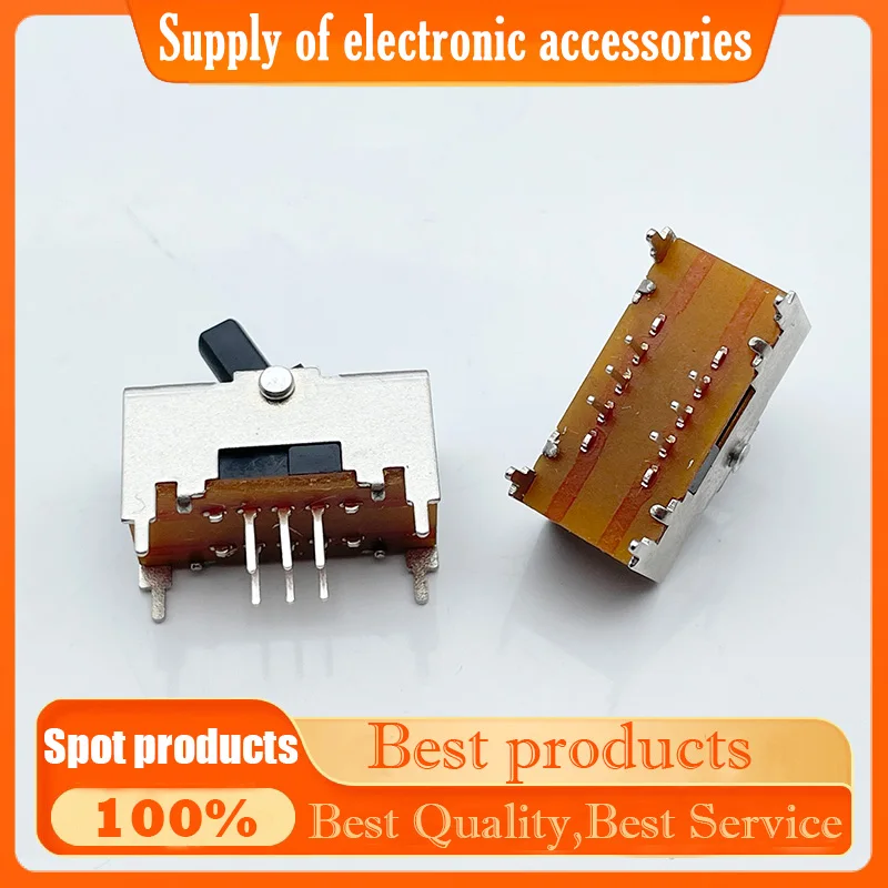Rocker arm switch TS-22E01TG9 toggle switch 6-pin 2-position power amplifier rocker handle switch rocker stick switch