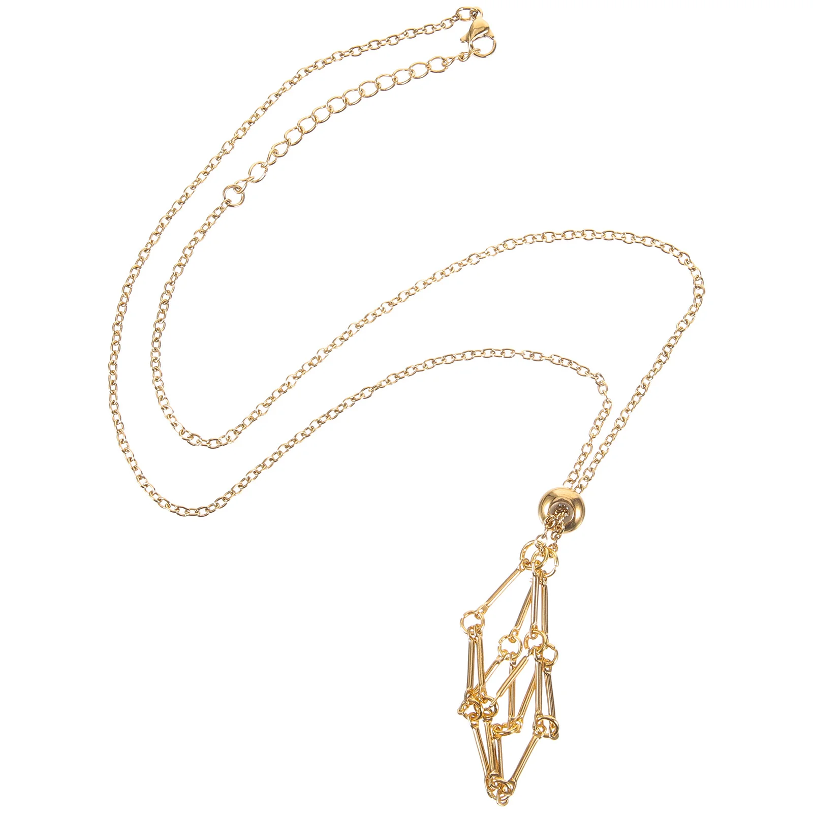 

Copper Crystal Holder Necklace Hollow Stone Cage Pendant for DIY Jewelry Making Craft Elegant Vintage Style Crystal Display