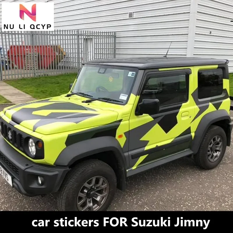 car Vinyl stickers FOR Suzuki Jimny 2008-2023 body appearance modified camouflage decals Vinyl film