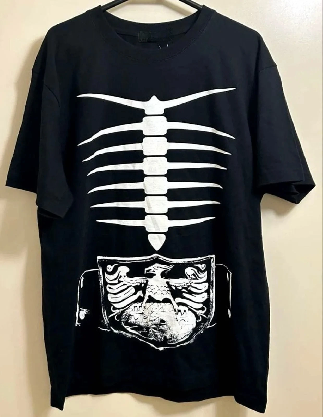 Kamen Rider Shocker Combatant Pure Cotton Comfortable Short-Sleeved T-Shirt Black