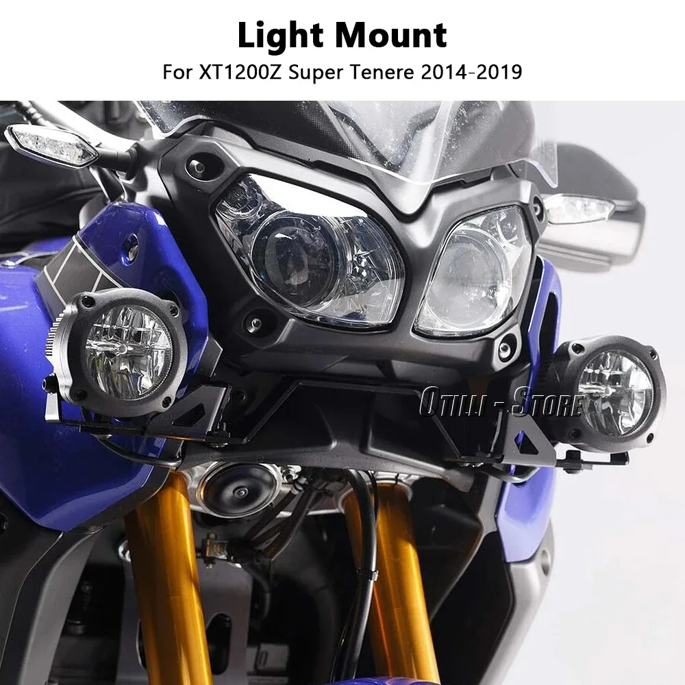 لياماها XTZ 200 XT1200Z سوبر تينيري 2014-2019 2018 دراجة نارية الملحقات LED أضواء الضباب مساعد ضوء جبل الجمعية