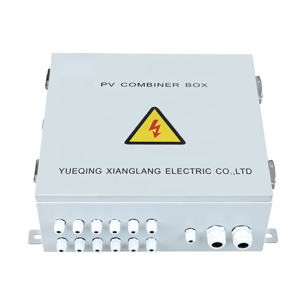 WSDB-PV6/1D 6 input 1 output 1000V 16A string solar PV combiner box with anti-reverse diode for solar power system