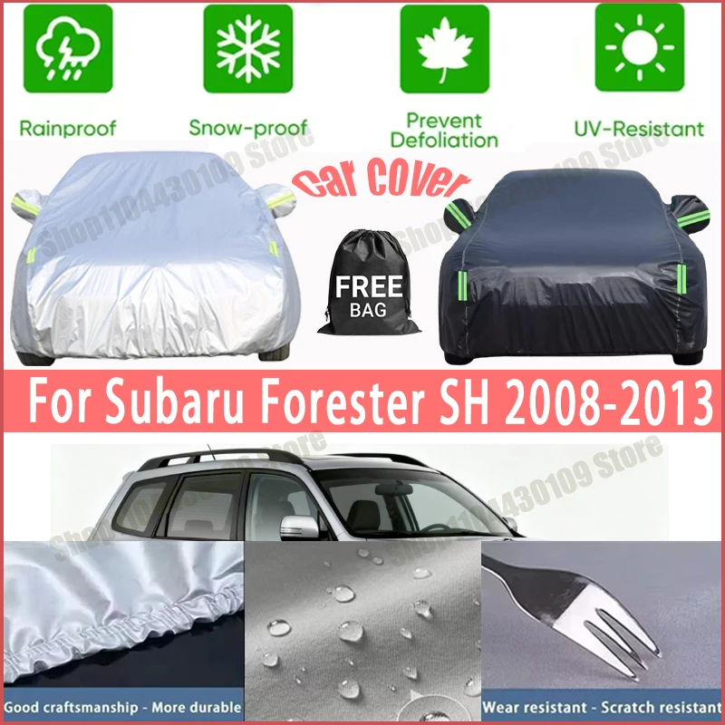 

For Subaru Forester SH 2008-2013 car cover Winter Summer Snowproof Dustproof Shield, Waterproof Sunproof Auto Protection