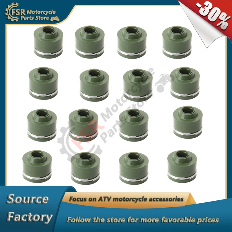 ختم جذع الصمام، يناسب سوزوكي GSX-R 1100 750 600 RF600 SV650 SV-S650 BANDIT 400 RM-Z 250 DR-Z 250 الدخيل 125، P/N:09289-04002-000