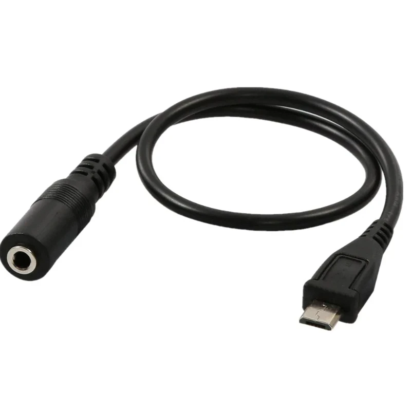 5pin Micro Usb Male 3.5mm Female Audio Cable Adapter 5p Mini Usb Male 3.5 Female Audio Line Connector Mini Micro Usb 3.5 Convert