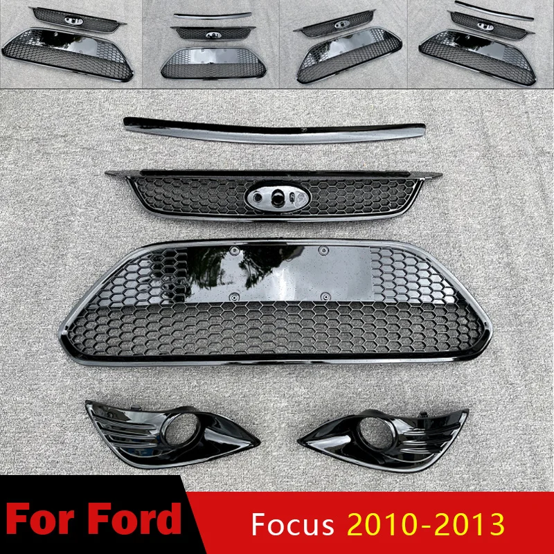 

For Ford Focus 2009 2010 2011 2012 2013 Front Bumper Grill Lower Grille Honeycomb Grill Replace Grid DM5917B968CB DM598200CB