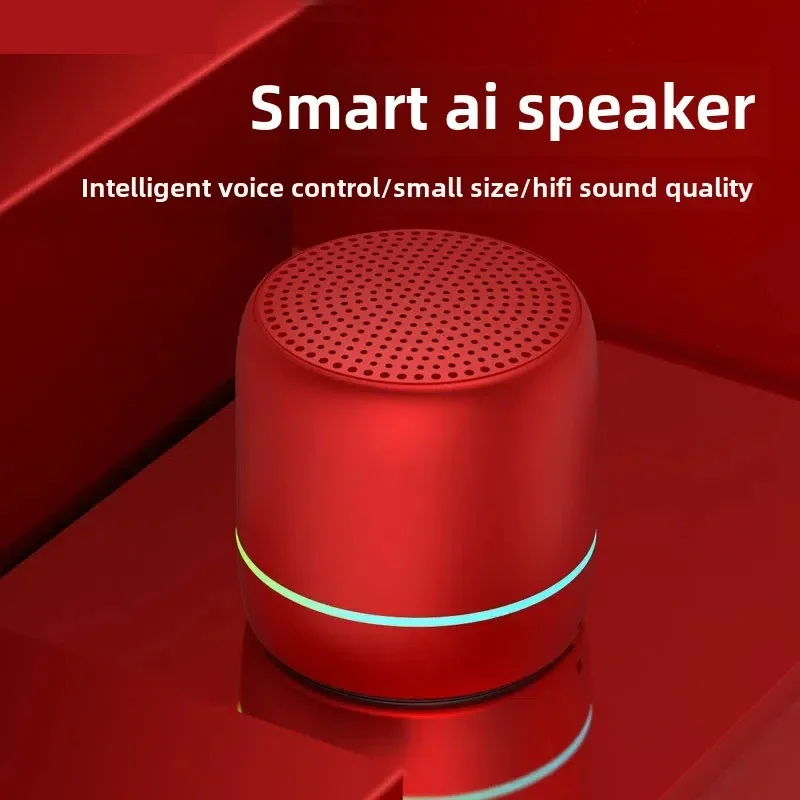 Wireless Bluetooth Speaker, AI Intelligent Voice Control, Small Audio, Portable Subwoofer, Outdoor Mini - Image 2
