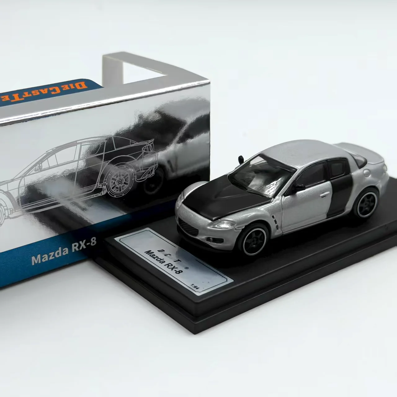 

Литой под давлением DCT масштаб 1/64 Mazda RX-8 модель автомобиля из сплава Коллекционная игрушка в подарок сувенир дисплей орнамент