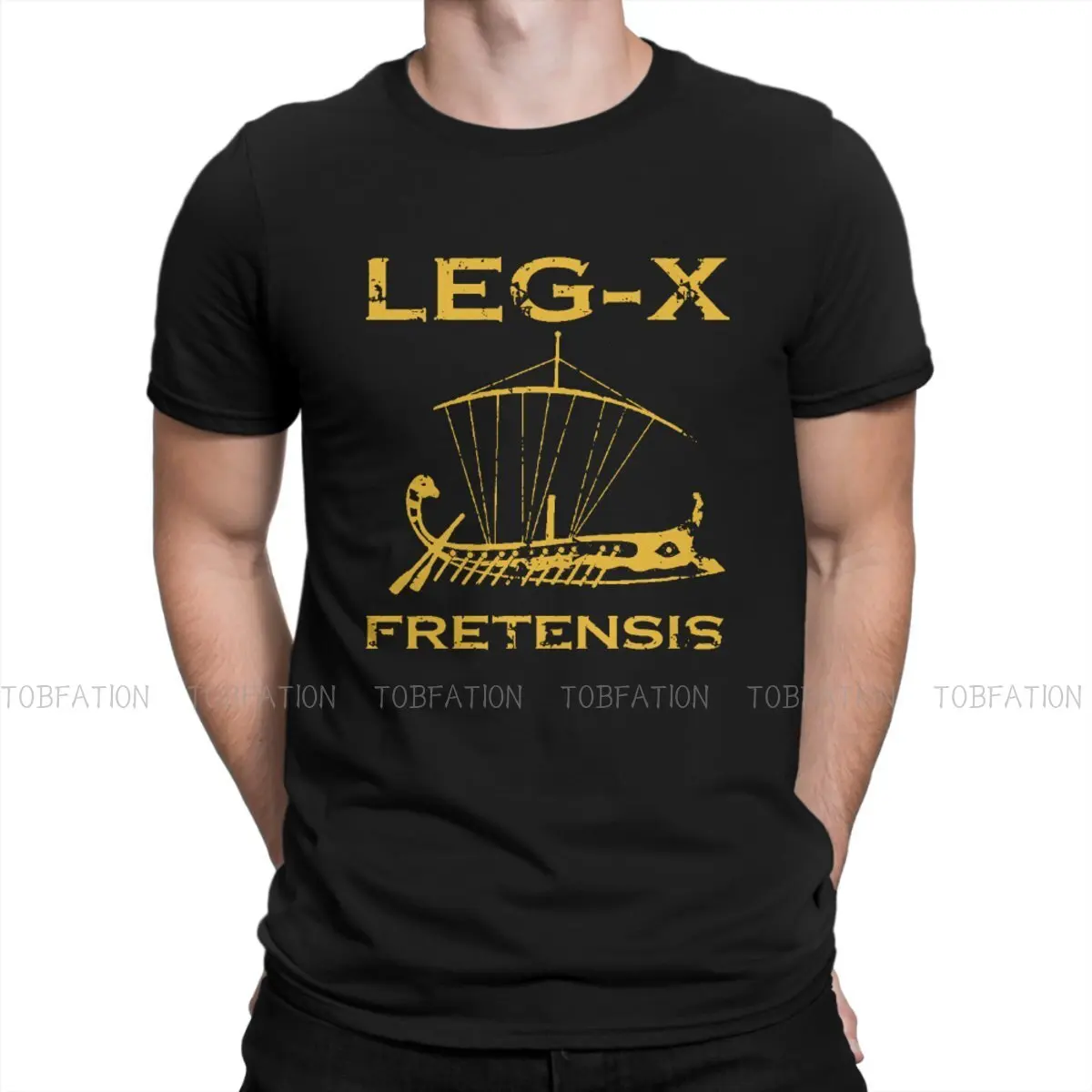 Roman Culture Legio X Fretensis T Shirt Classic Punk Summer Oversized Cotton Men\'s Tops Harajuku O-Neck TShirt