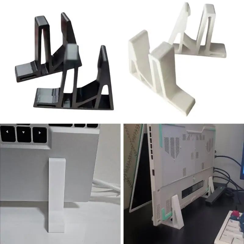 Quick Setups Plastic Laptop Stand Vertical Plastic Construction for Y9000P R9000P 