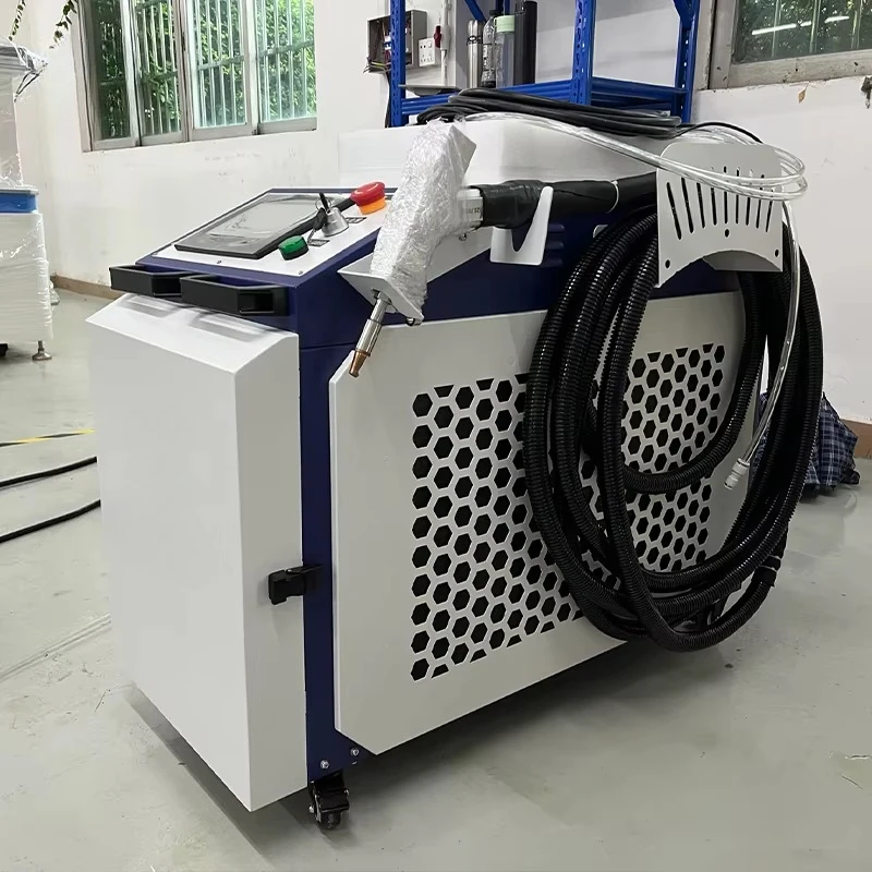 Factory Supply Handheld Fiber Laser Welder Cleaner Cutter for Automotive Parts Repair and Custom Metal Fabrication