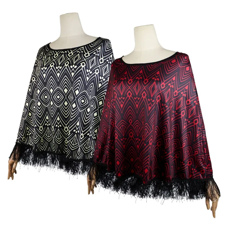 

2025 European and American tassels versatile warm shawl party dinner party