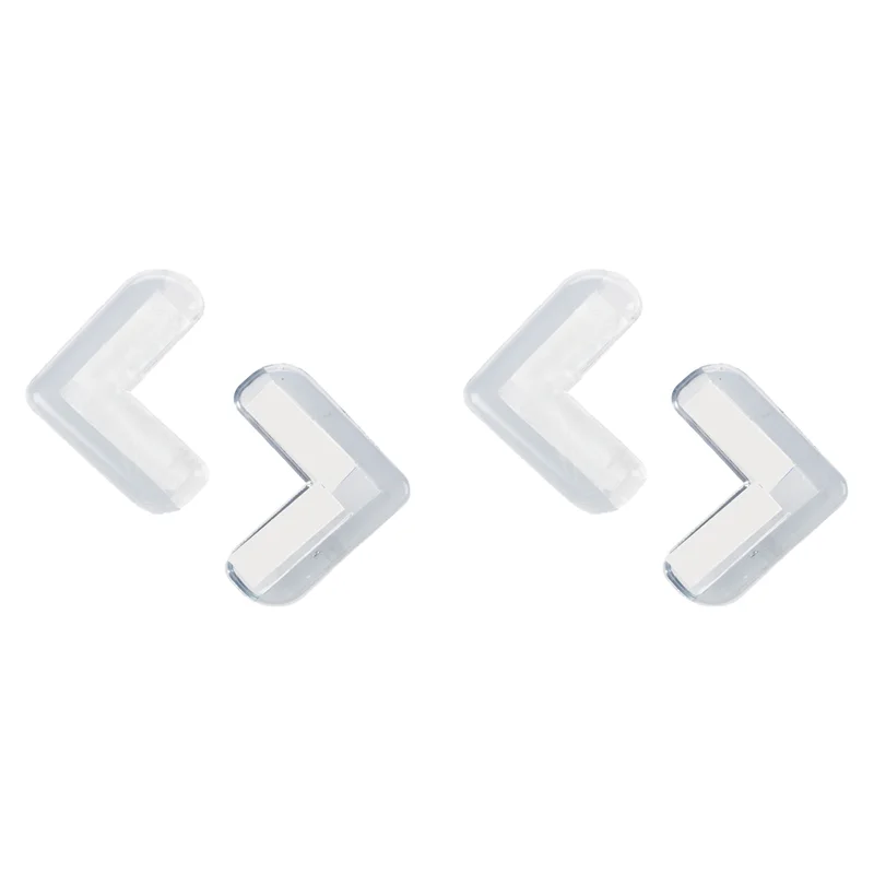 

Классические детские безопасные мягкие силиконовые полки, угловая защита для стола, шкафа, 4 шт.