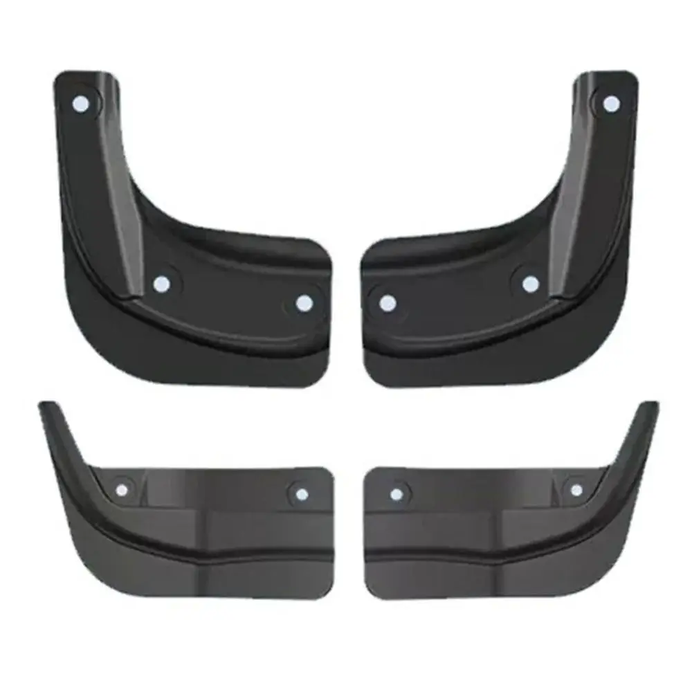 

Black Car Mud Flaps Durable Flexible Universal Mudguards Car Splash Guards for Tesla Model 3/Y Auto