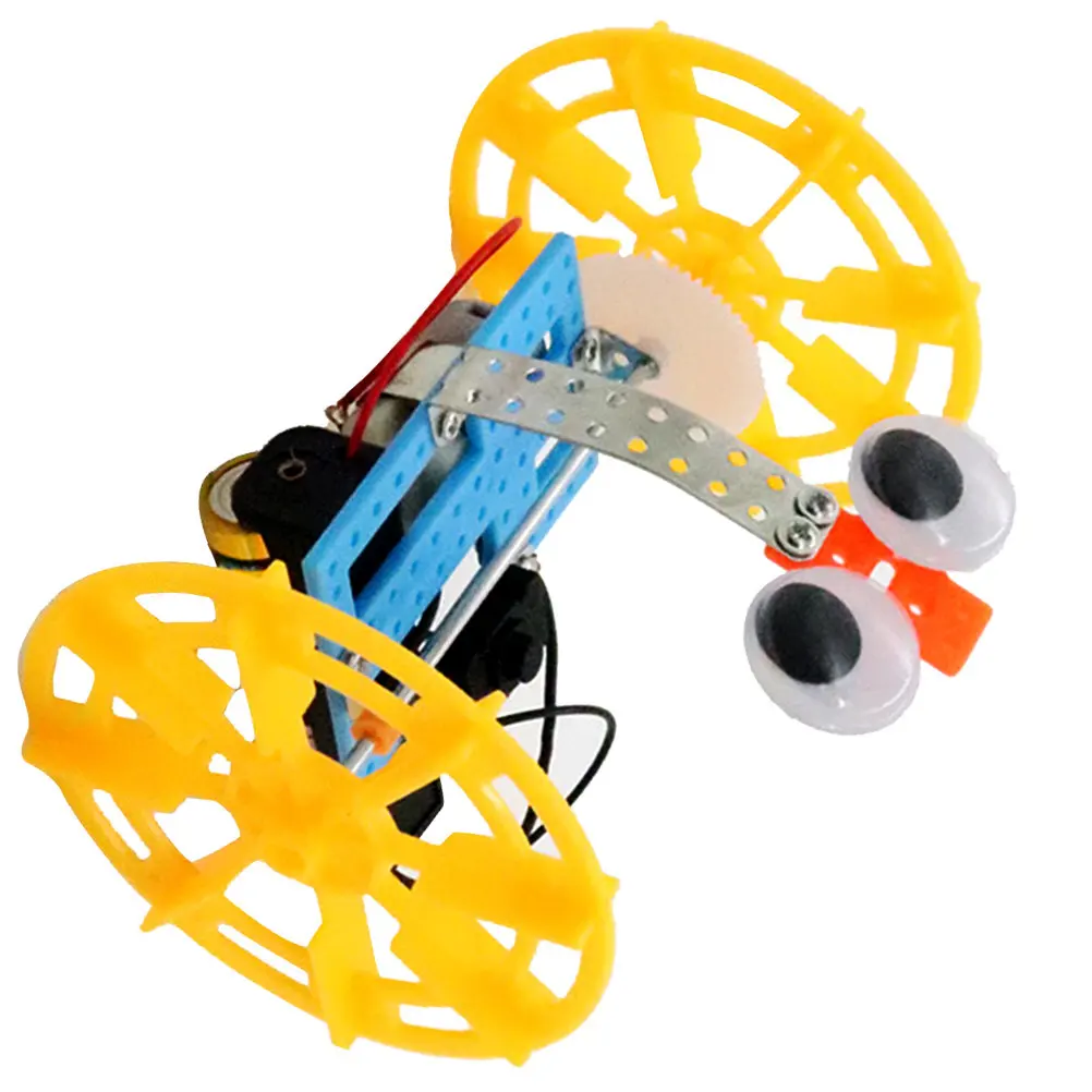 1Set DIY Balance Car Robot Science Experiment Kit for Kids Hands-on Educational Activity Gravity Exploration