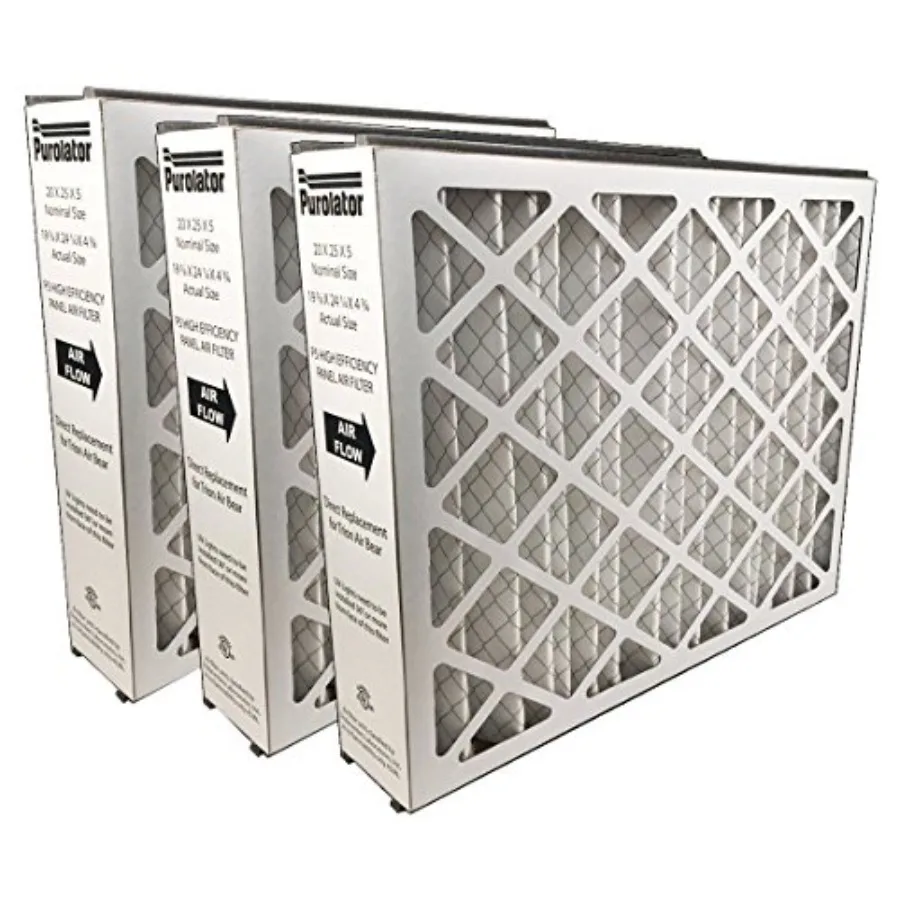 

Фильтр для воздуха печи P5MV8-20X25X5X3CS.AZ от Sterling Seal and Supply, Merv 8, аналог высококачественного фильтра Purolator