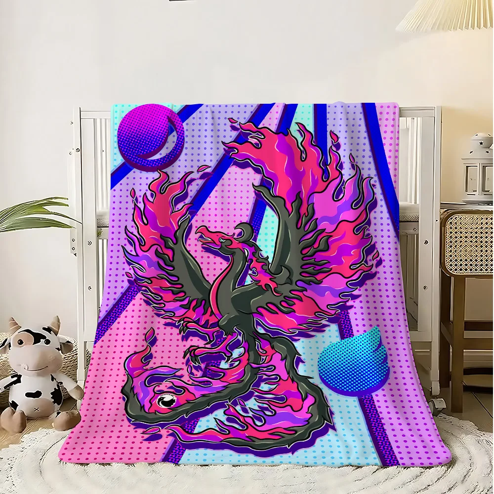 

Одеяло на коленях, диван, зимнее Kawaii Pokepokes, украшение для спальни, домашние пушистые мягкие одеяла для кровати, покрывало, теплая двойная одеяло