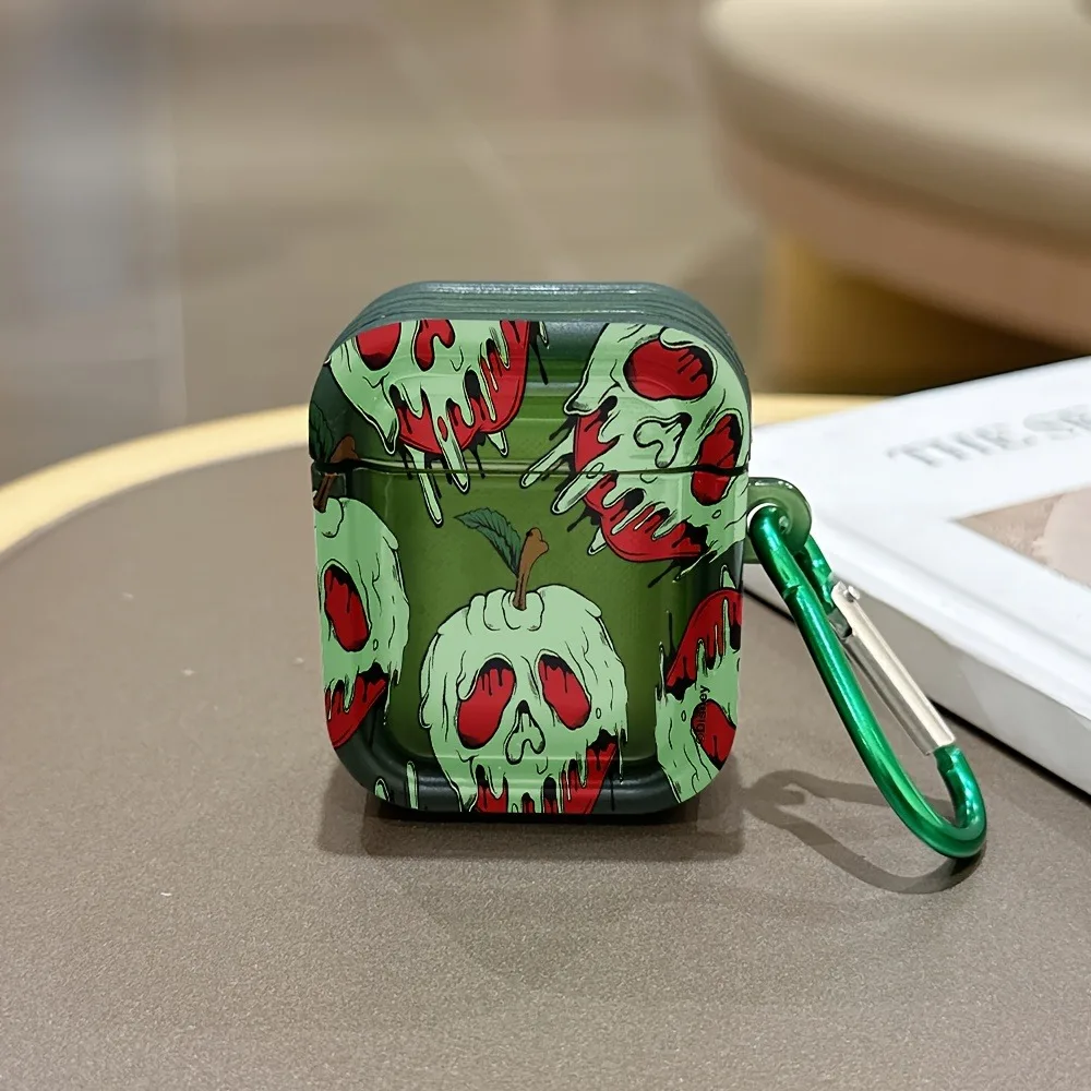 Red Eye Skull Halloween Print Bluetooth Wireless Headset Case for AirPods 4/3/2/1Case For AirPods Pro3/Pro2/Pro Protective Cover view 4