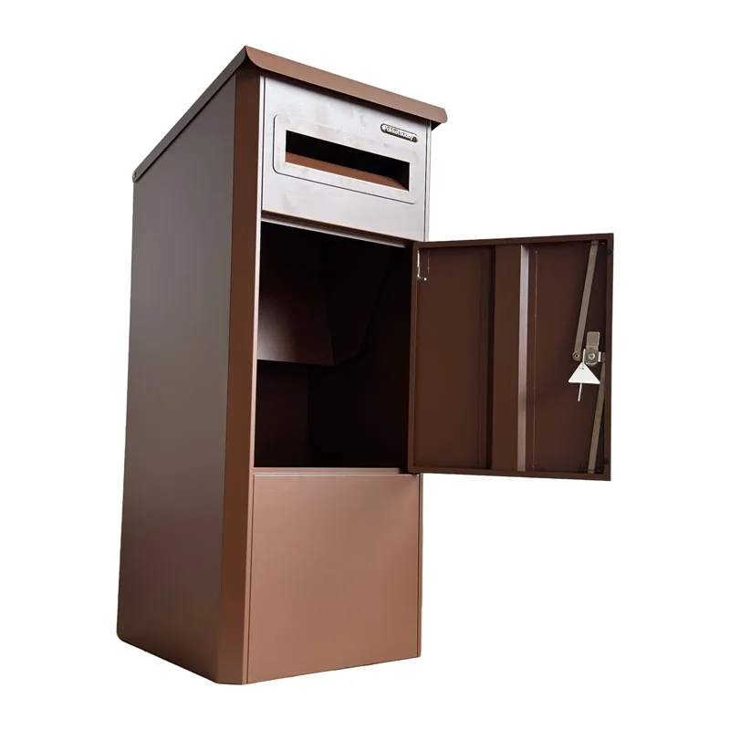 

Outdoor Wall Hanging Apartment Mailbox Waterproof Parcel Letter Box With Master Key And Plants For Outdoor Use