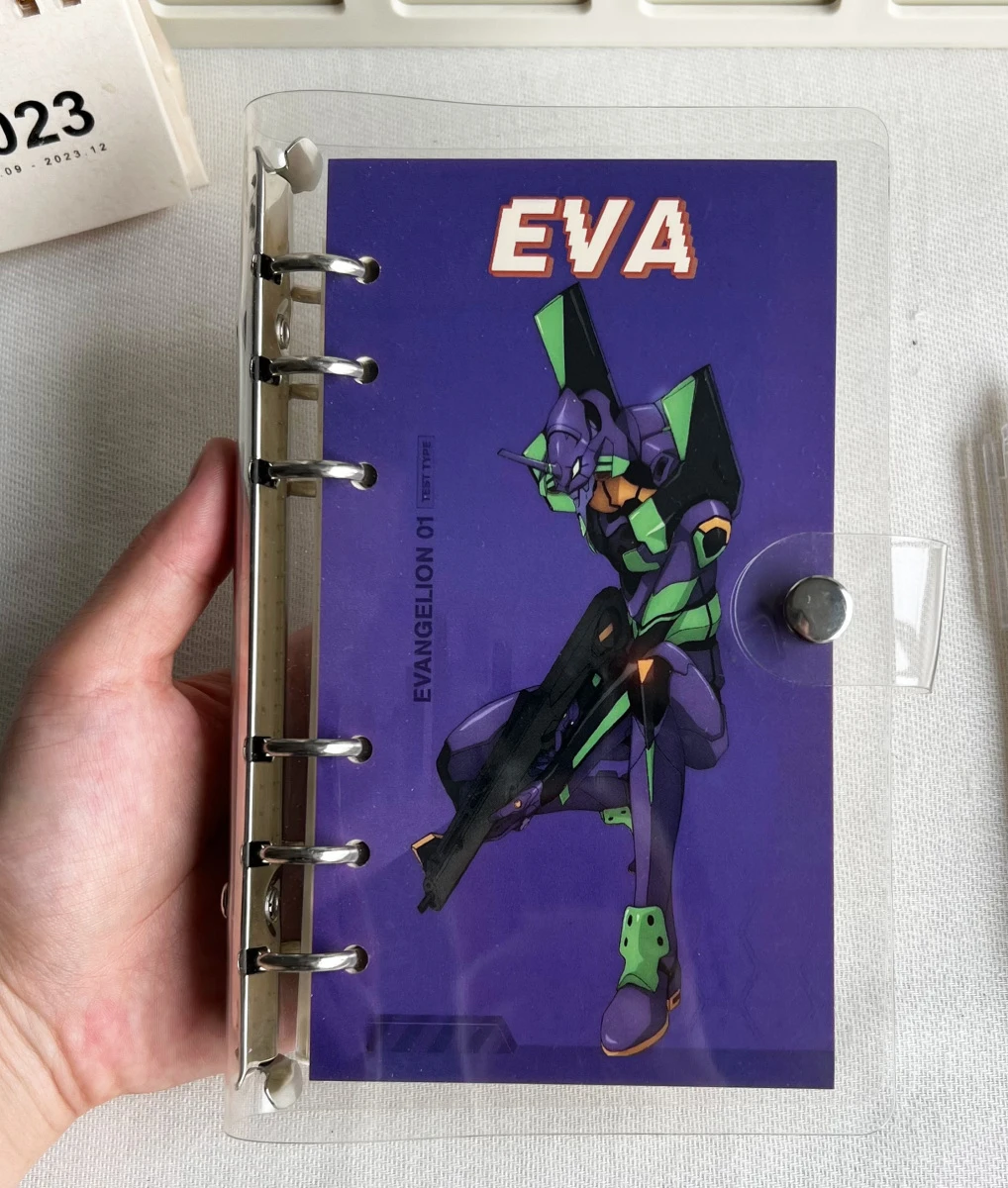 EVA Notebook New Century Evangelion Warrior Initial Machine Peripheral Student Removable Loose leaf Notebook Male Diary