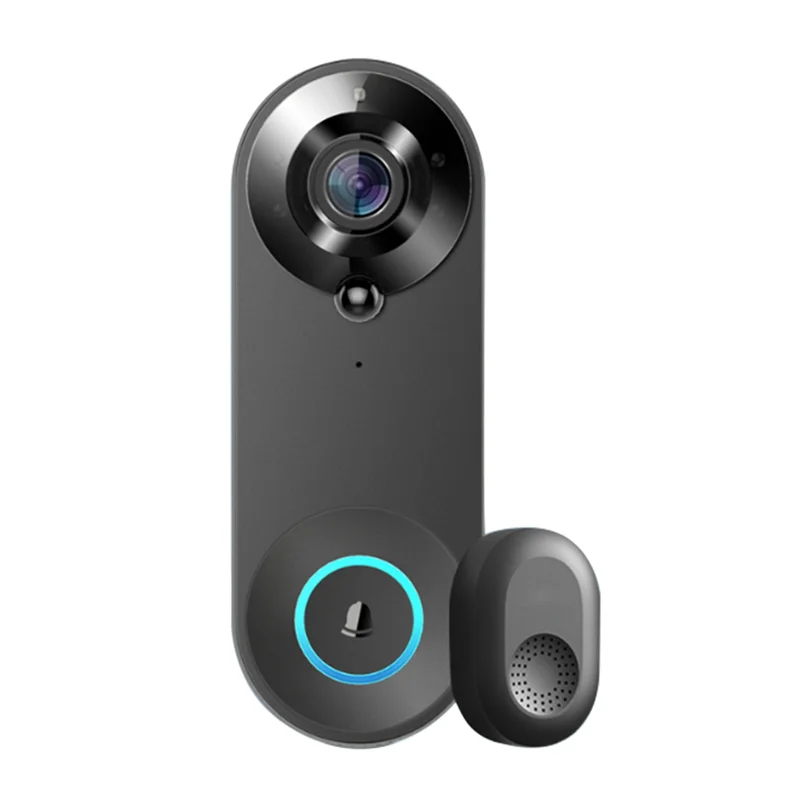 B04B-Wireless WIFI Doorbell Video Intercom Door Bell With Camera 2MP Smart Home For Security Protection PIR Motion Detection