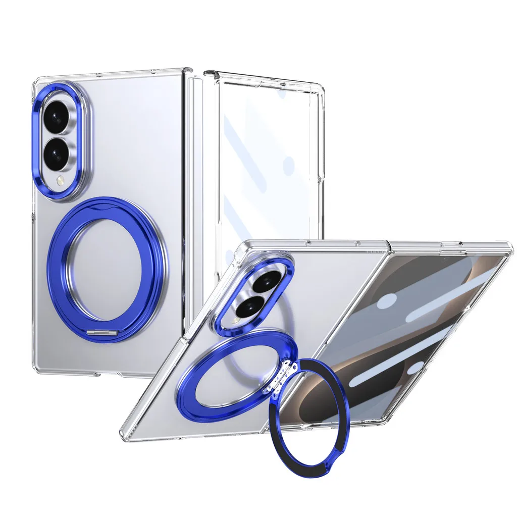 For Magsafe Wireless Charge Magnetic Case For Samsung Galaxy Z Fold 8 Wide Fold8 Wide Fold 8 Ultra Fold8 Ultra Fold 7 6 5 4 3