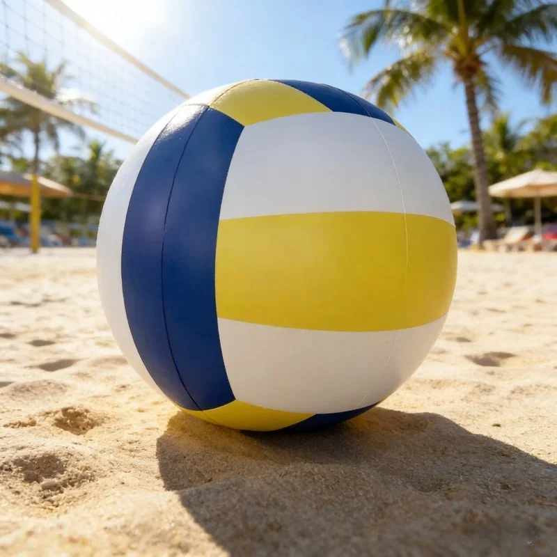 Large Giant Inflatable Beach Volleyball PVC Material 0.6-1.5m Family Gatherings Beach Ball Kindergarten Outdoor Play Sports Toy
