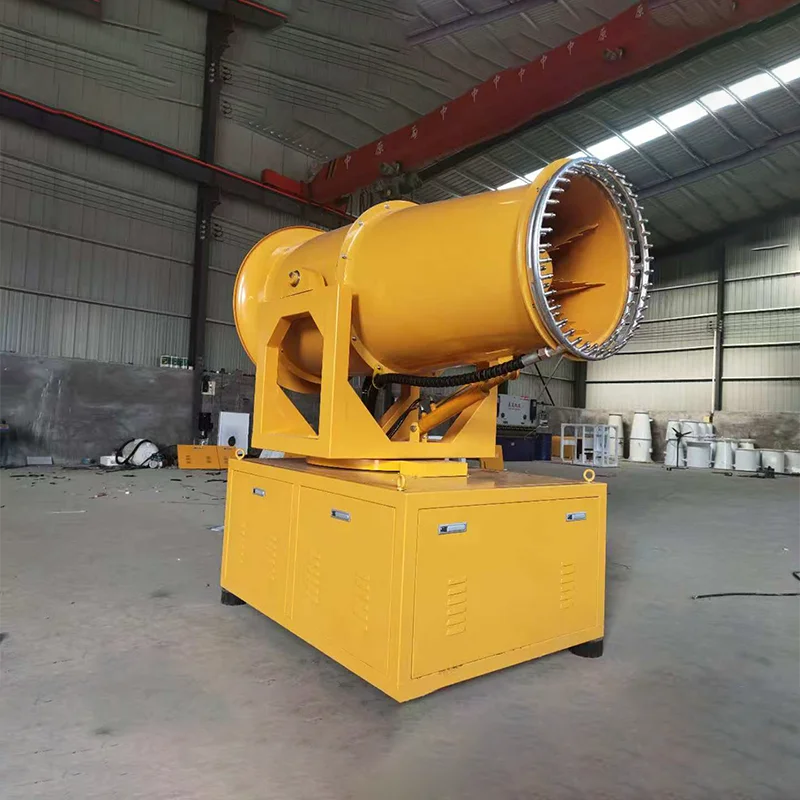 High Pressure Pump 100M Range Mist Cannon Dust Suppression Machine