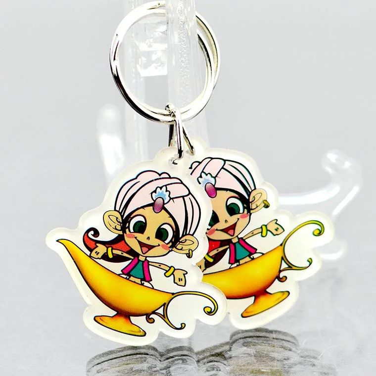 Trendy Strip Silicone Characters, Acrylic Keychain, Raw Material, Designer Inspired, Custom Picture