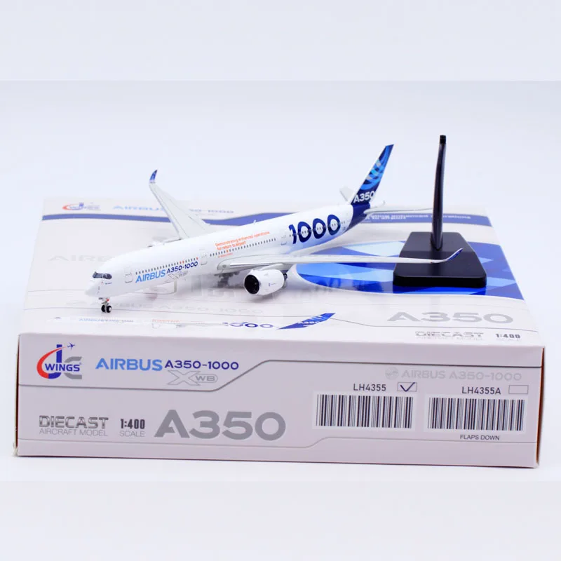 

LH4355 Alloy Collectible Plane Gift JC Wings 1:400 Airbus Industrie A350-1000XWB "House Color" Diecast Aircraft JET Model F-WMIL