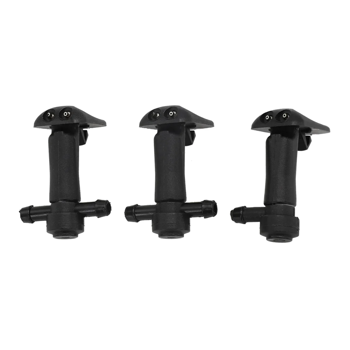 3Pcs Windshield Washer Nozzles 12778850 12778849 Windshield Washer Nozzle Water for 9-3 9-3X 2003-2011