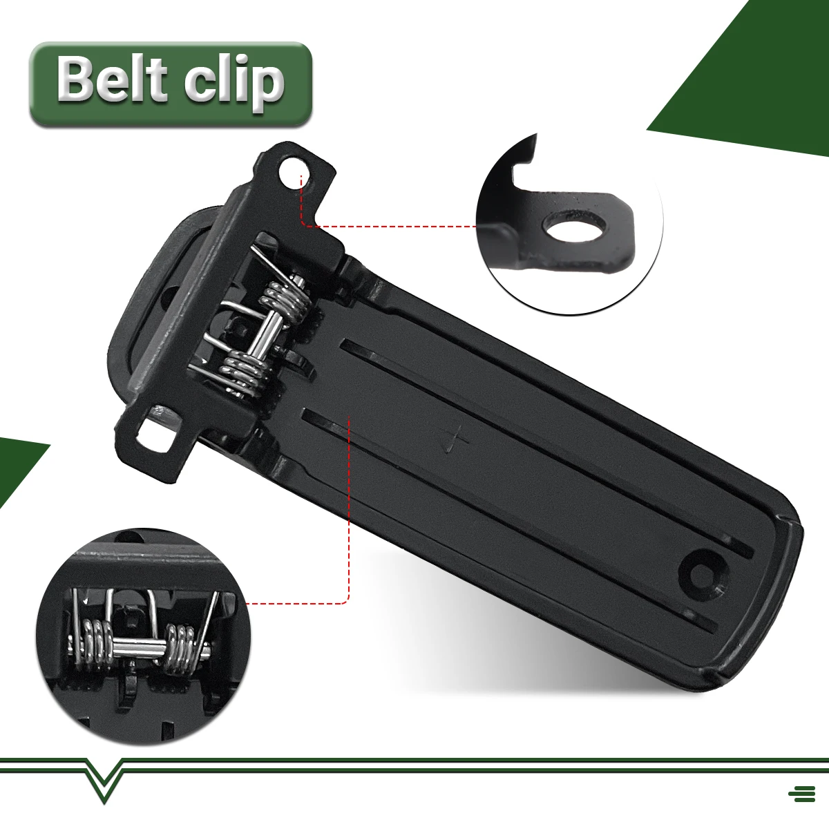 

2/10PCS Baofeng UV-13 Pro Walkie Talkie Belt Clip 100% Original Walkie Talkie Accessories for Baofeng UV-13 Pro Two Way Radio