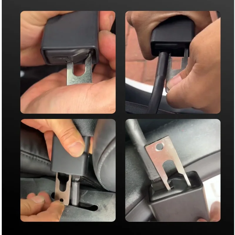 

1Pcs Metal Seat Belt Removal Key Tool For Tesla Model3 ModelY OE Replacement Auto Repair Accessories