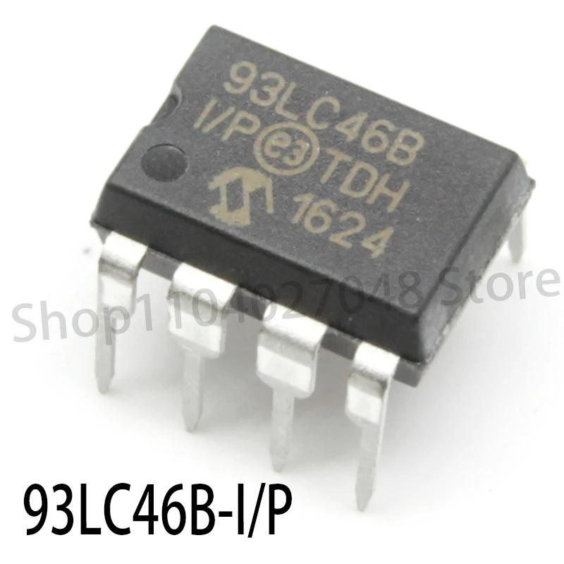 1PCS Brand new 93LC46 93LC46B-I/P PIC93LC46B-I/P DIP8