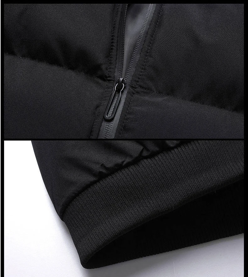 معطف الخريف سترة الذكور الشتاء الرجال سترة واقية الموضة سترة الشارع الشهير معطف يندبروف عادية الدافئة Hombre جديد في الهواء الطلق #4