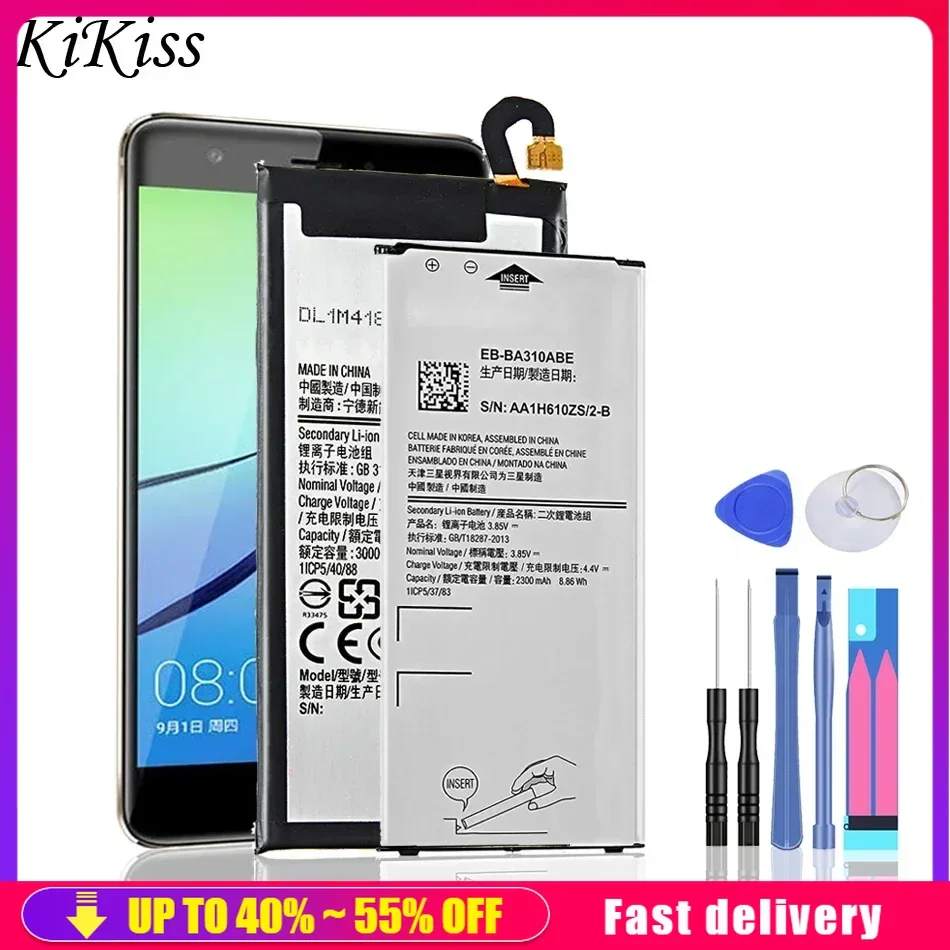 

Battery For Samsung Galaxy Ace 3 4/A3 A5 A6 A7 A8 A9 2015 2016 2017 2018 SM A510F/M/U A520F A310F/M S5830 S6802 S7898 i569 i579