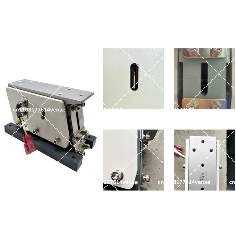 Automatic Linear Vibrating Feeder Machine 220V Direct Vibration Feeder with Controller Bracket for Industrial Parts Feeding