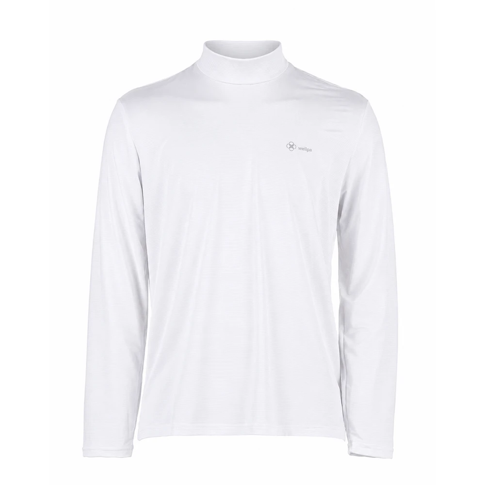 [SPM Sports] 1+1 Summer WB Cool Spandex Half-Turtleneck Men's Cool Ice Cooling Half-Turtleneck T-Shirt Functional Climbing Climbing Clothes UV-blocking Golf Innerwear Plus Size