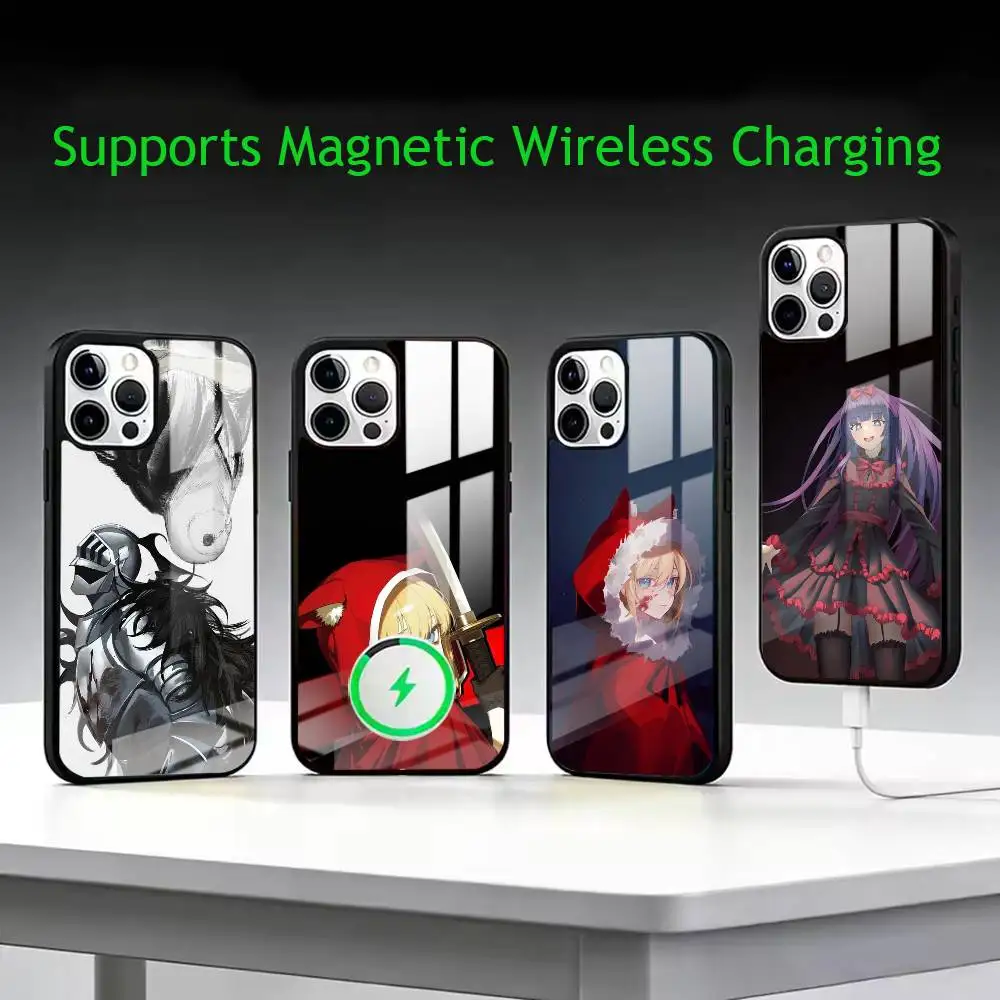 Game B-Black Souls Anime Phone Case For iPhone17,16,15,14,13,12,11 Plus,Pro Allows magnetic wireless charging