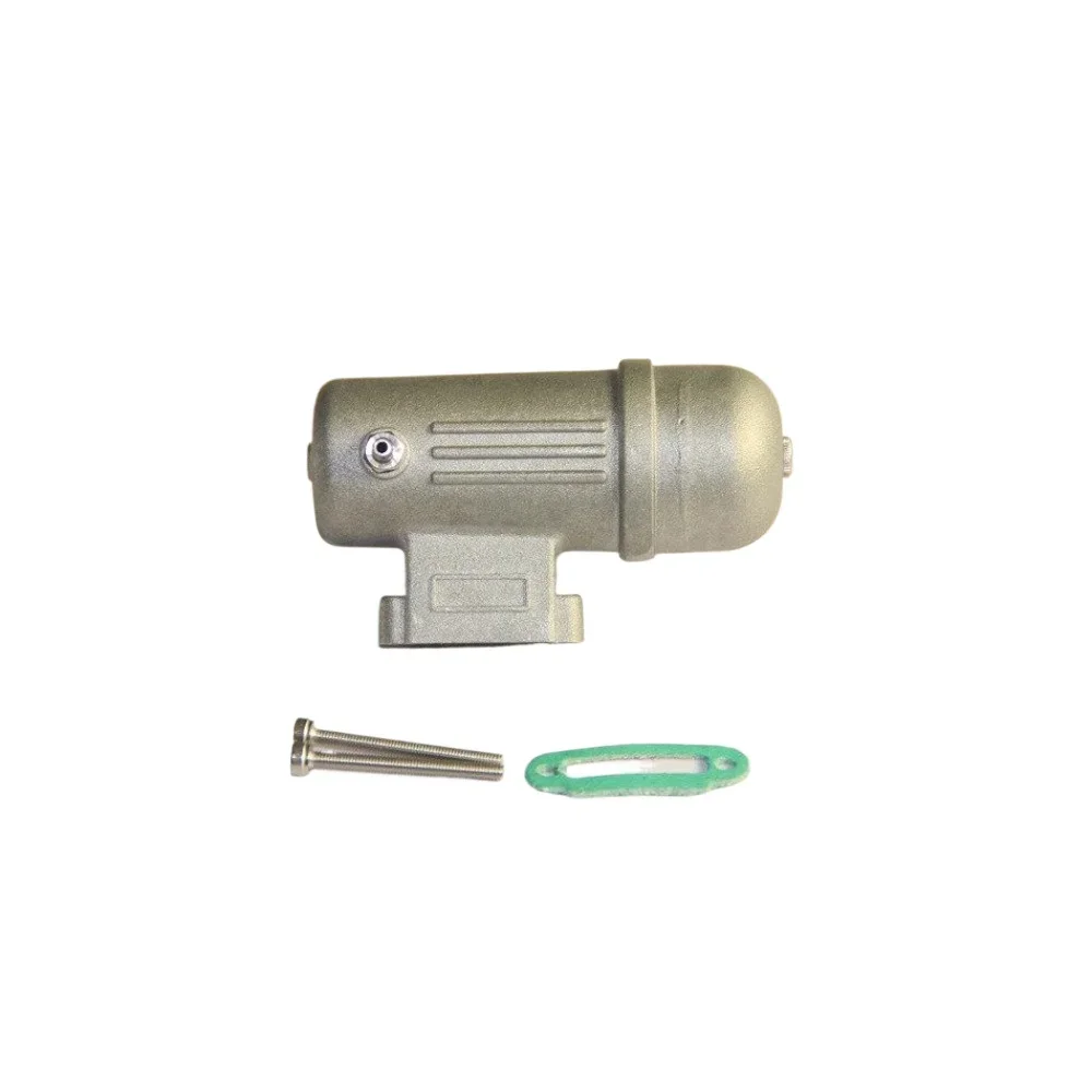 NF 15 Level Methanol Engine Metal Exhaust Pipe Exhaust System Muffler Tailpipe Smokestack Gasket Screws Engine Model Accessories
