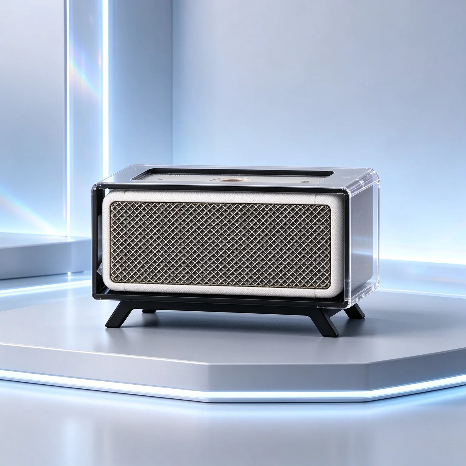 Stand For Marshall (EMBERTON III) Weighted Solid Construction Suppresses Acoustic Shake And Optimizes Sound Transmission On Tabl