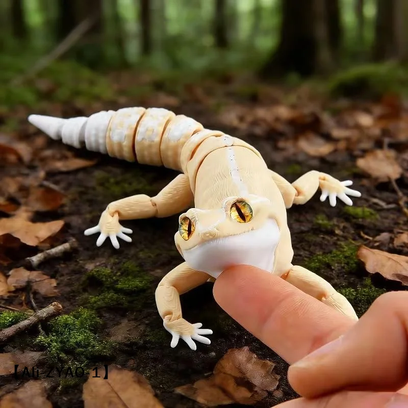 3D Printing Lizard - 【O】3D 프린팅으로 제작된 다관절 움직임이 가능한