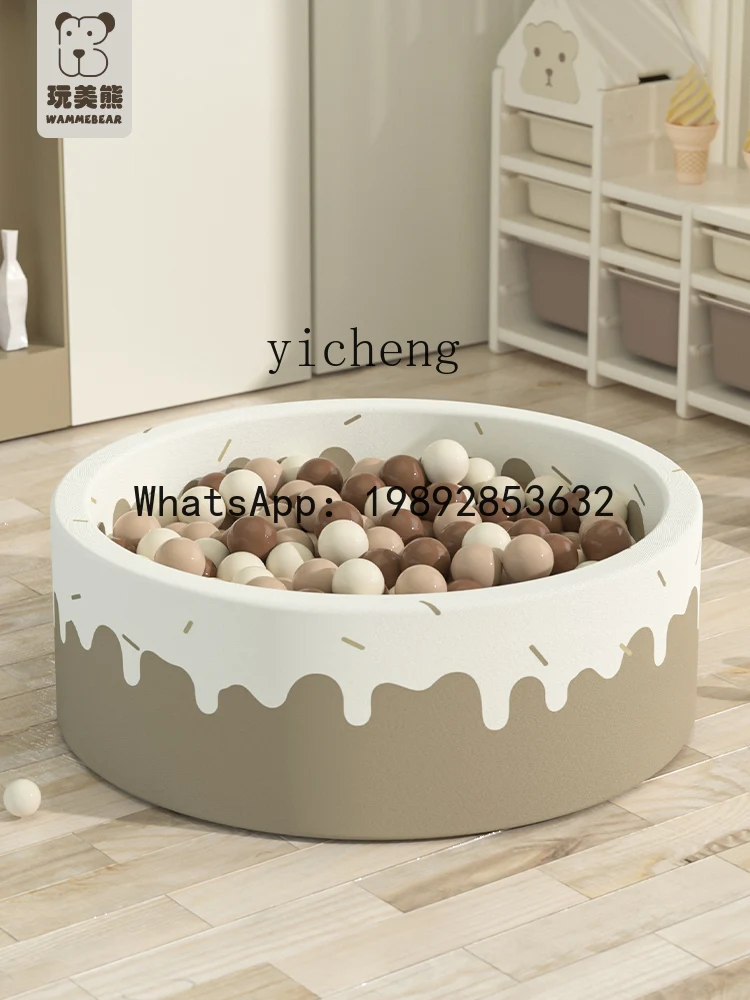 حوض سباحة مموج على شكل كرة أوشن للأطفال من AG، حقيبة ناعمة للمنزل، سياج كرة أطفال