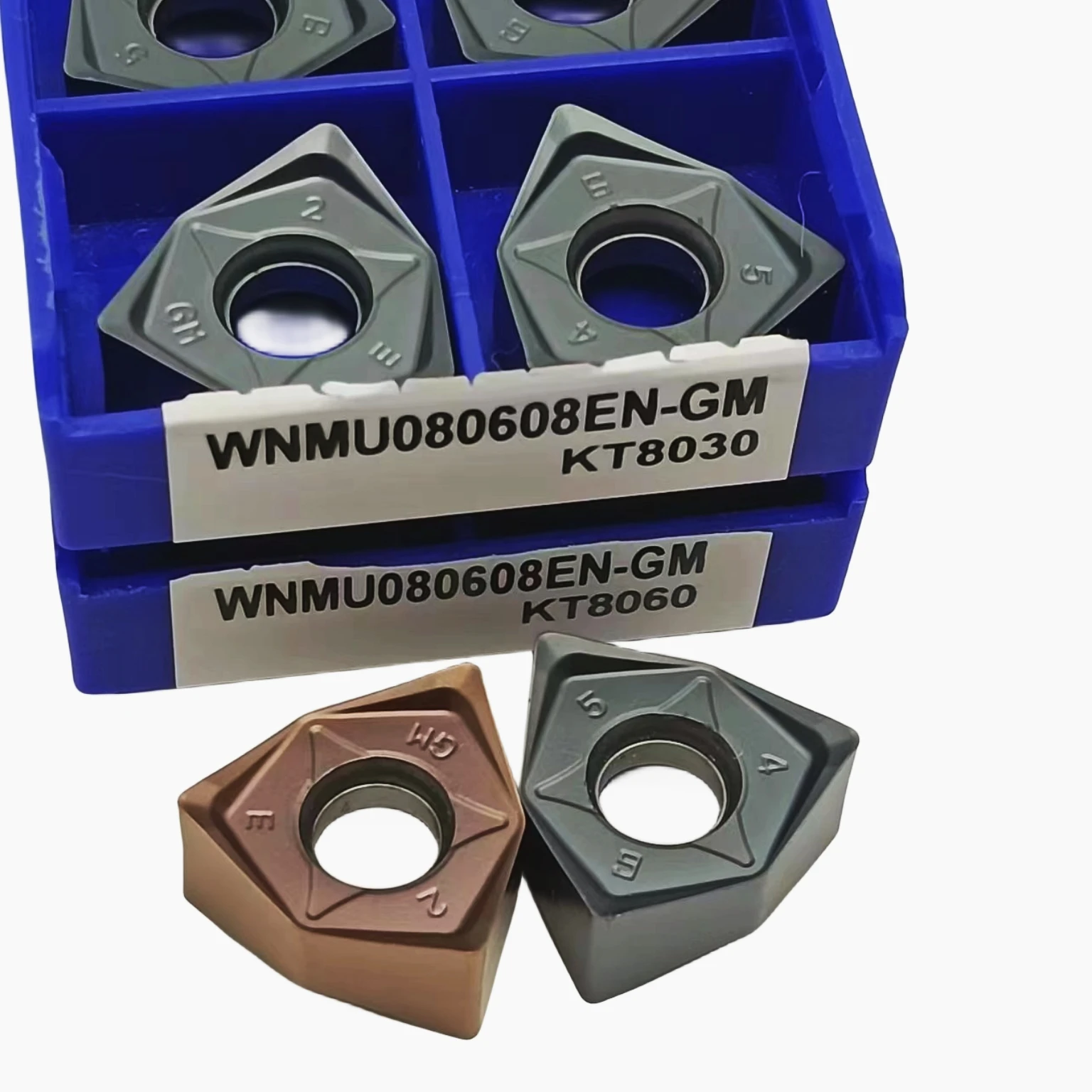 WNMU080608 торцевые фрезерные Вставки оригинальные высококачественные фрезы вольфрамовые карбидные режущие пластины токарные инструменты KT8030/8060