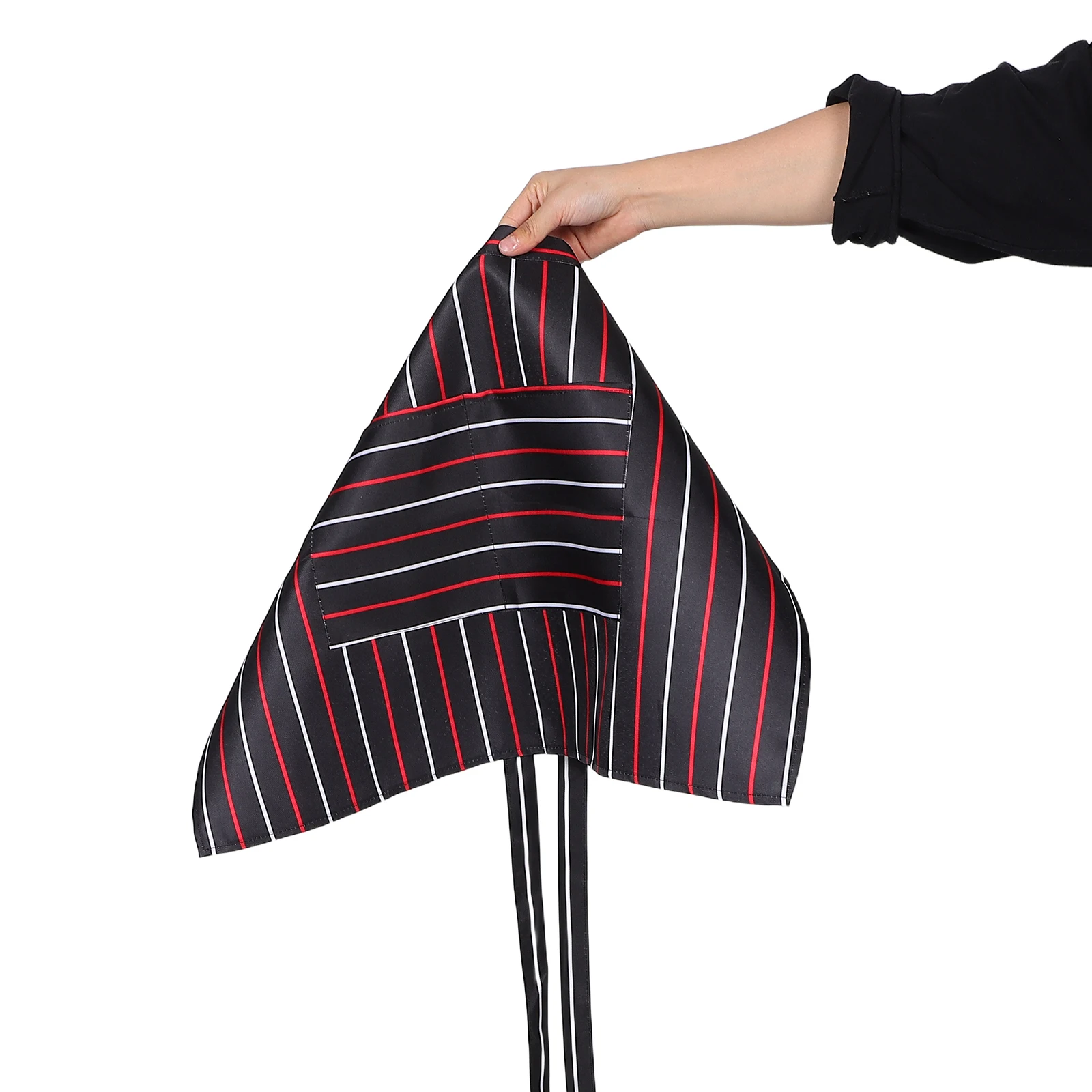 

2pcs Apron Stylish Half Waist Aprons Multi Pocket Comfortable Lightweight Restaurant Server Waitress Work for Men