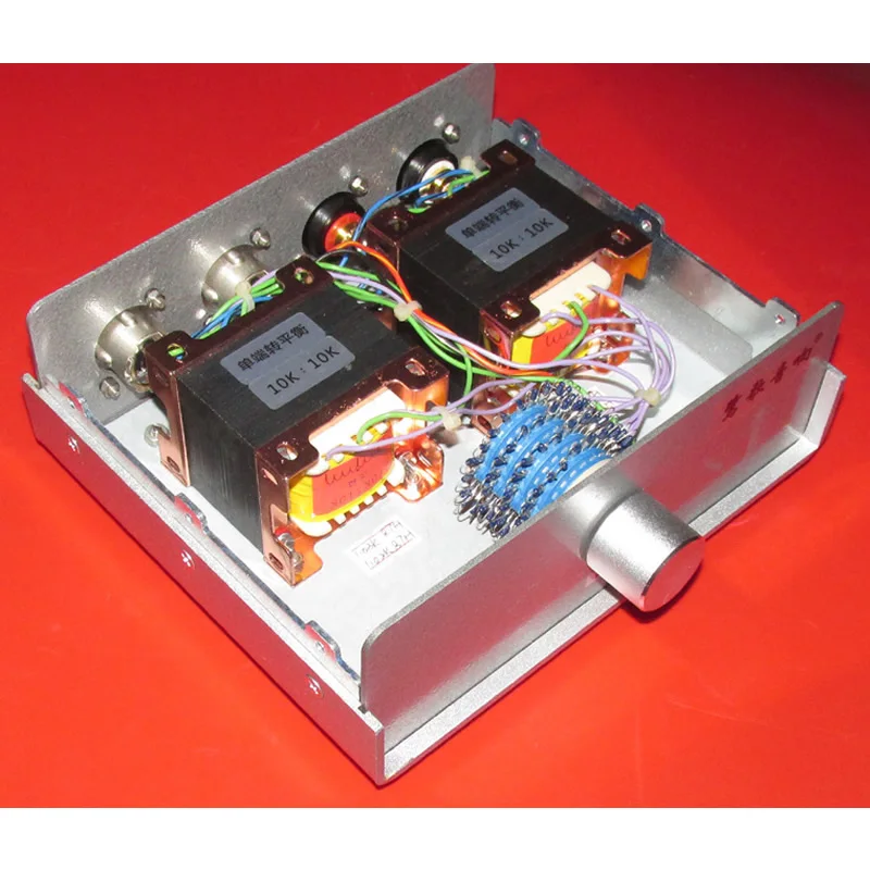 10K: 10K 5W audio transformer, can pass 30MA current. RCA to RCA, XLR to RCA, RCA to XLR passive preamplifier