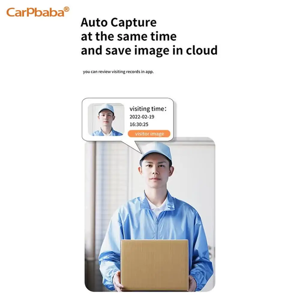 Timbre Visual inalámbrico X9, timbre inteligente para el hogar, llamada Visual, intercomunicador de voz Variable, recordatorio de visualización en tiempo Real