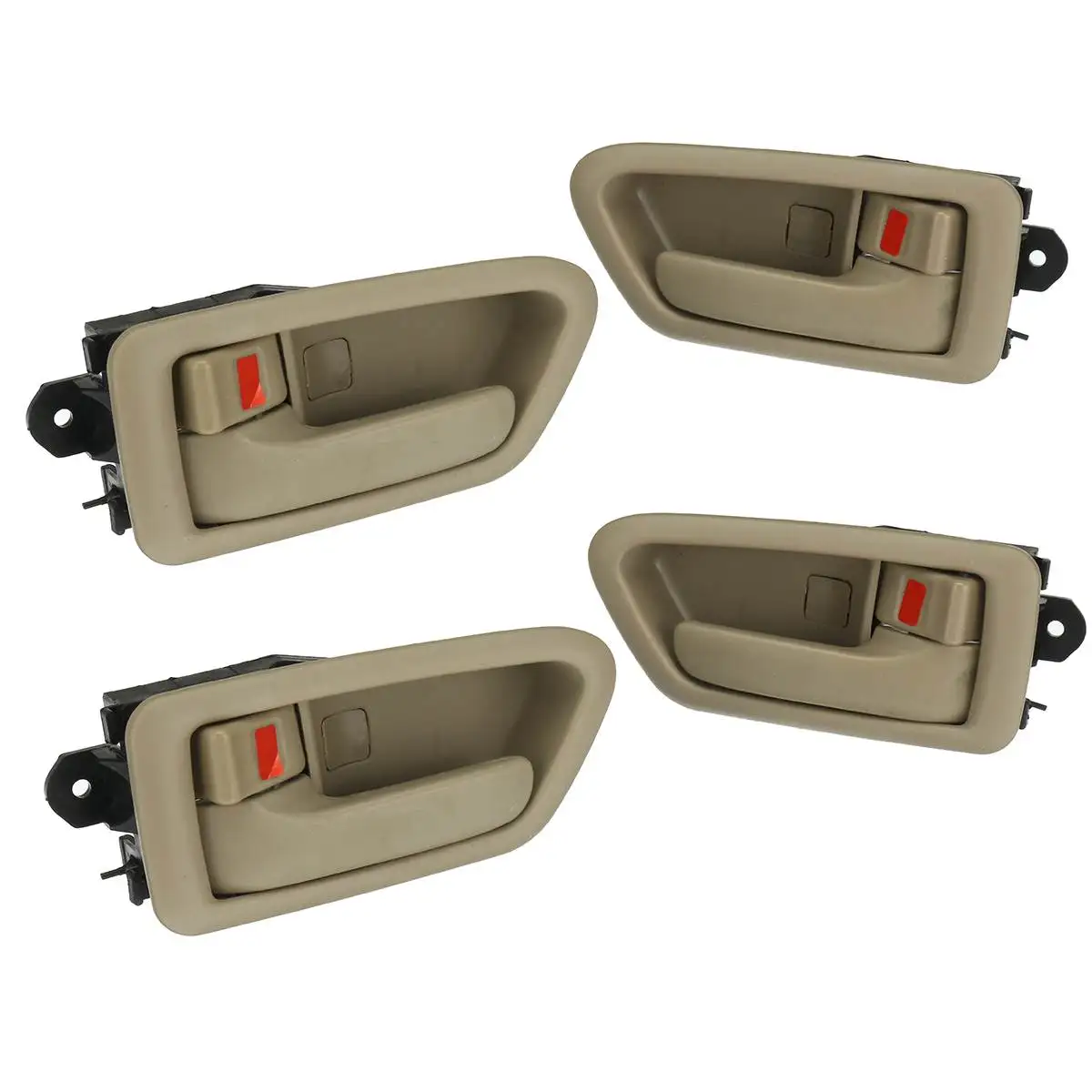 4PCS Beige Maniglia Interna Della Porta Interna Per Toyota Camry 1997 1998 1999 2000 2001 69205AA010E0 69277-33020 69278-33020