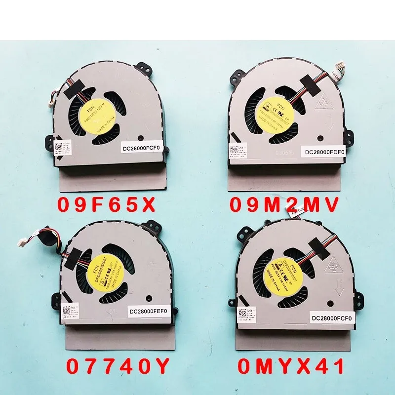 

Вентилятор охлаждения для ноутбука A+ 09F65X 09M2MV 07740Y 0MYX41 для DELL